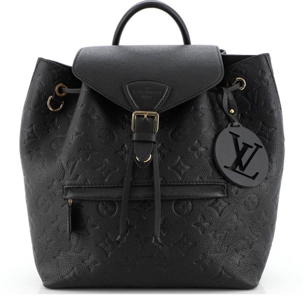 Louis Vuitton montsouris backpack monogram black